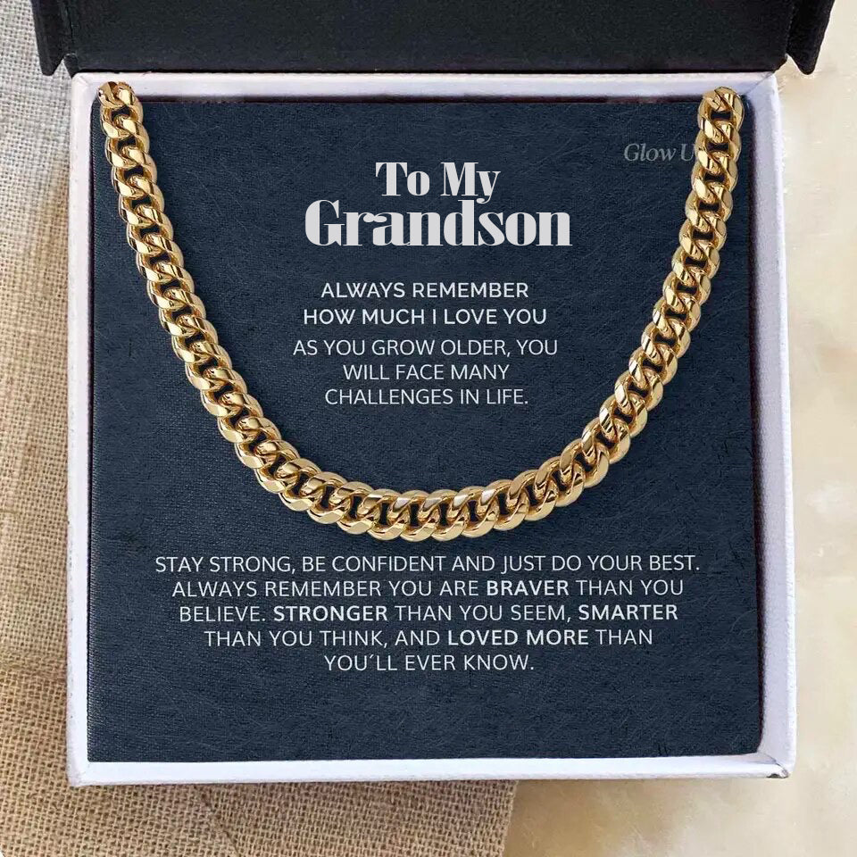 Cuban Chain with Message