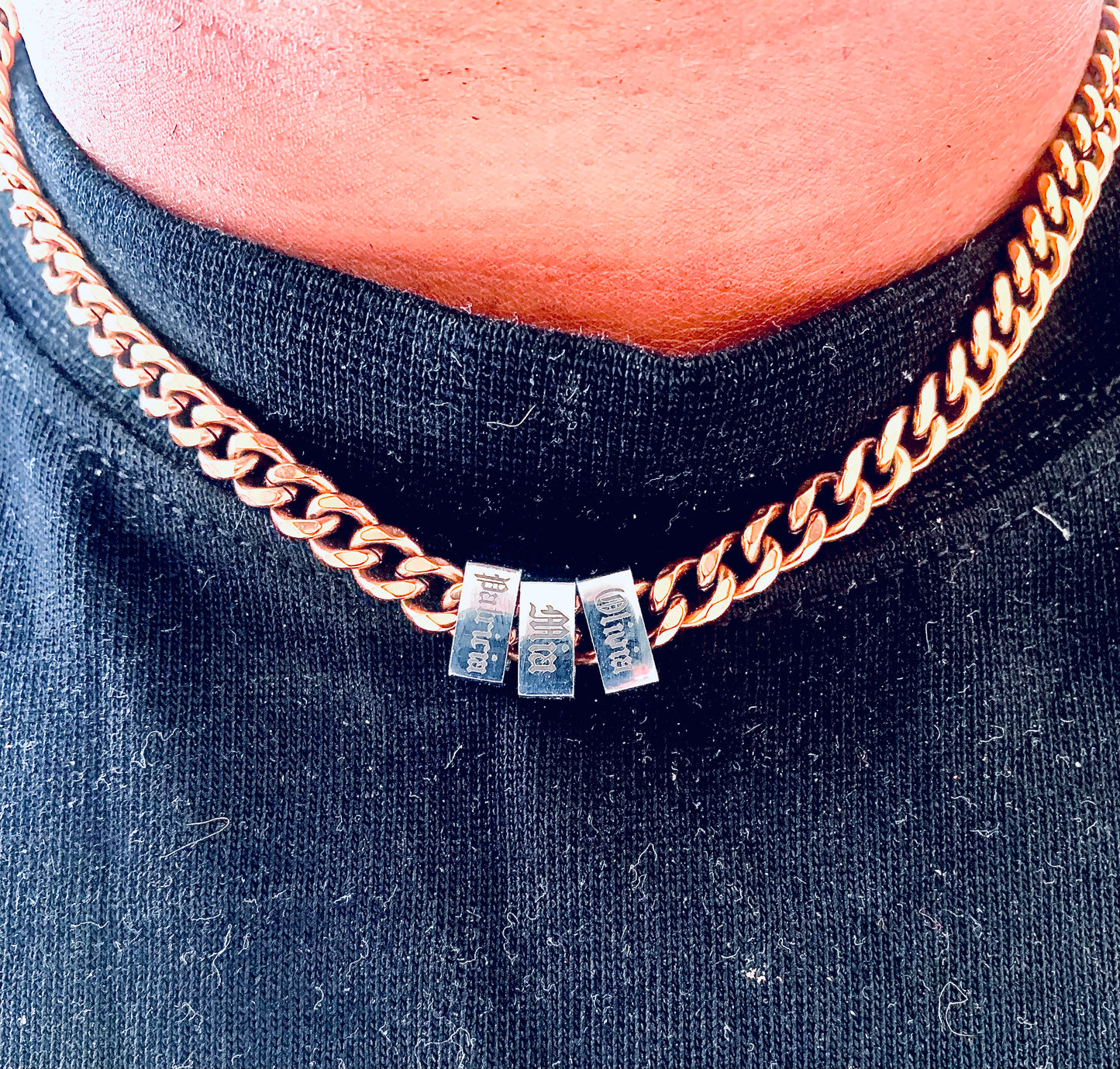 Cuban Link Chain With Names