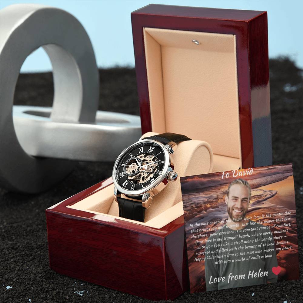 Exclusive Custom Message Card & Watch