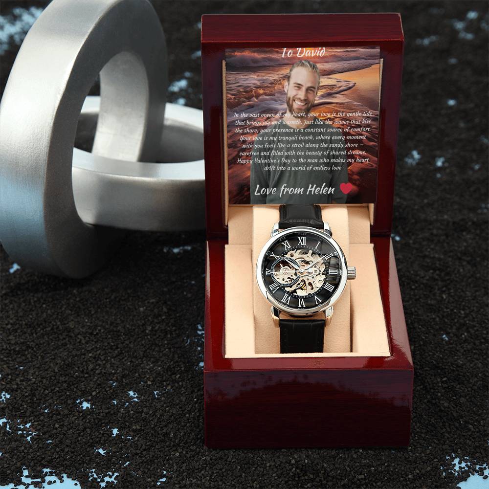 Exclusive Custom Message Card & Watch