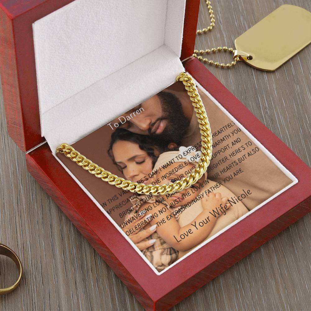 Custom Message Card, Box and Premium Necklace