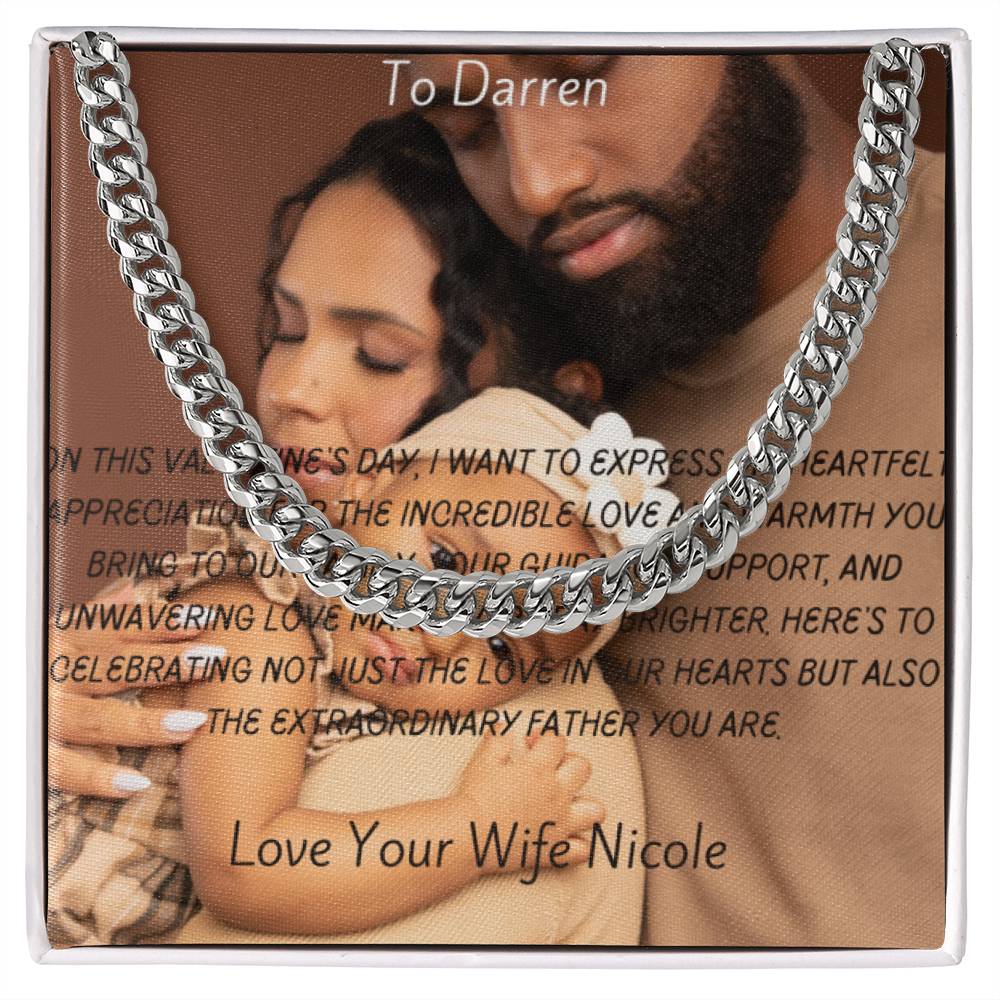 Custom Message Card, Box and Premium Necklace