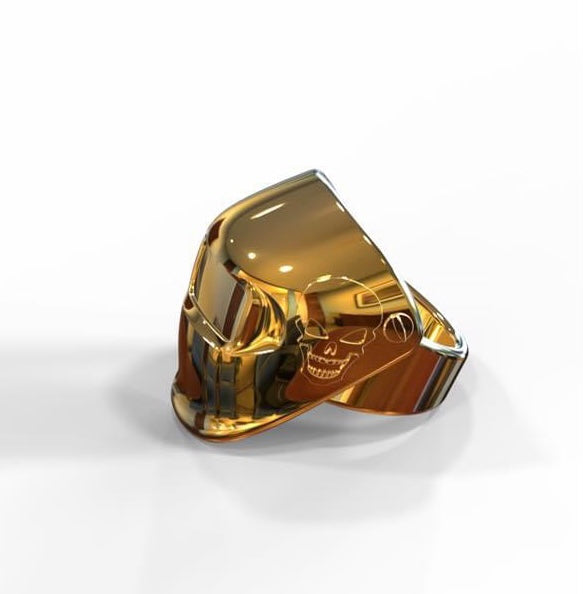 Anillo de casco exclusivo de soldadores