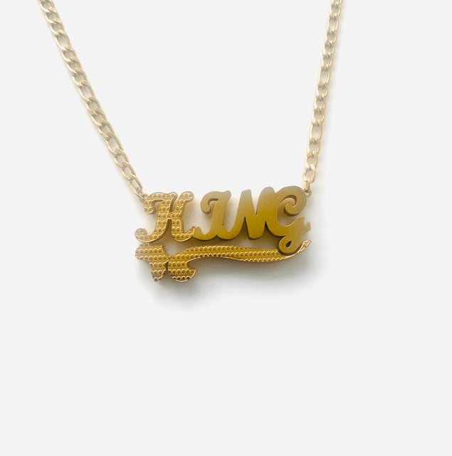 Exclusive Africa Map Name Necklace