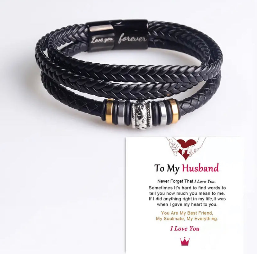 Inspiring Love - Lederen armband