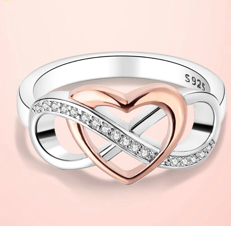 Infinity Love Sterling Ring