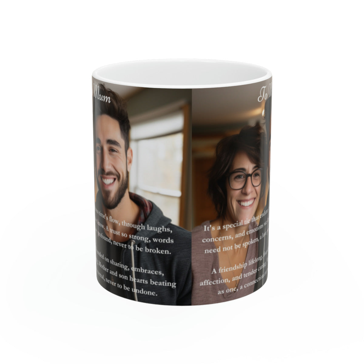 Taza personalizada madre e hijo