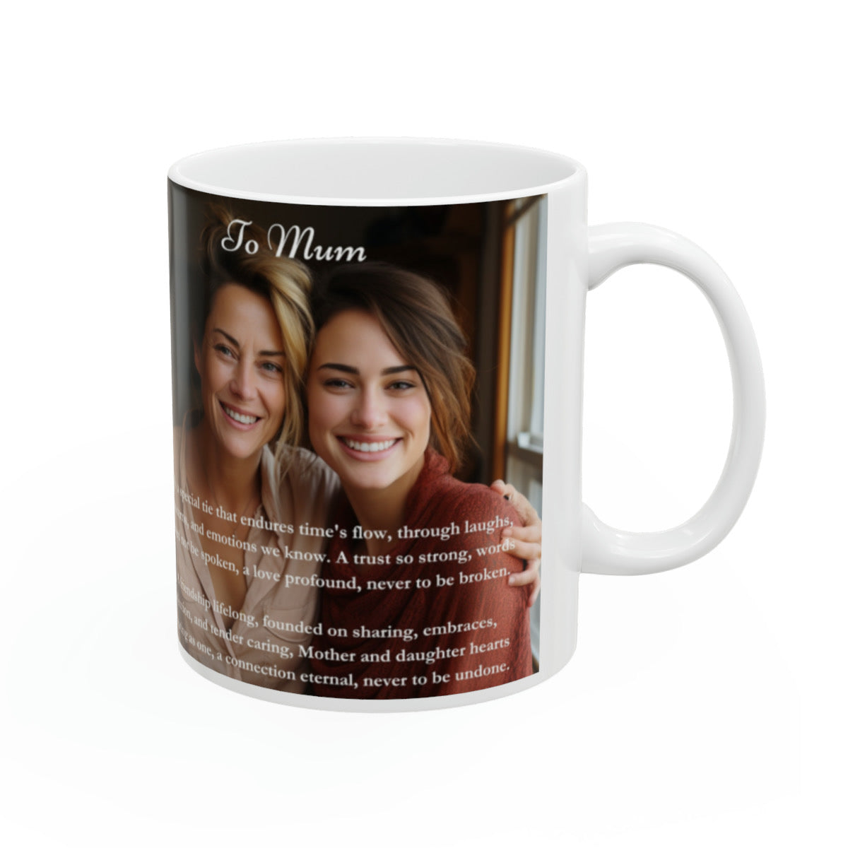 Taza personalizada madre e hija