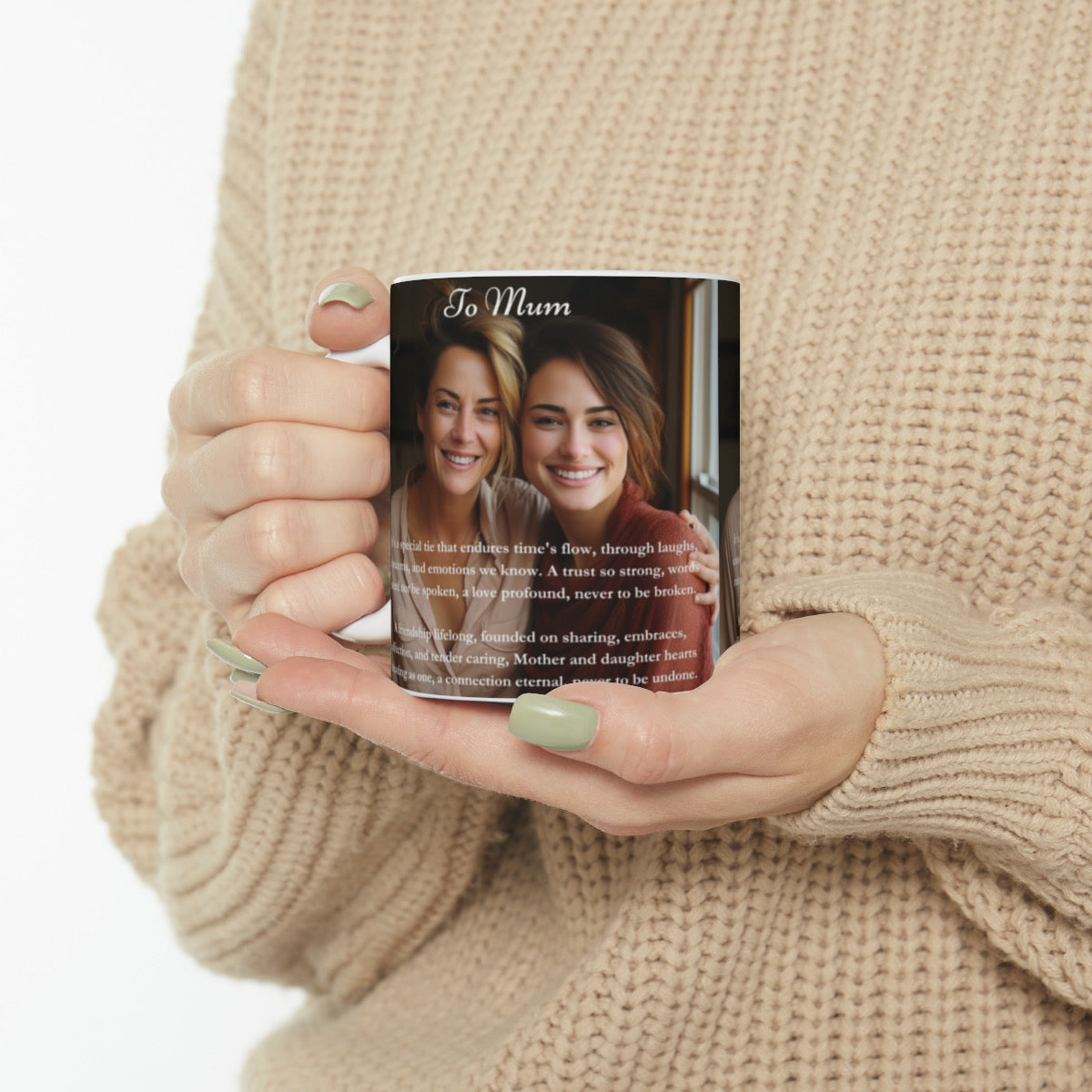 Taza personalizada madre e hija