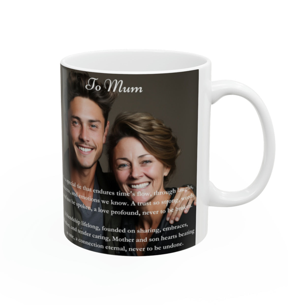 Taza personalizada madre e hijo