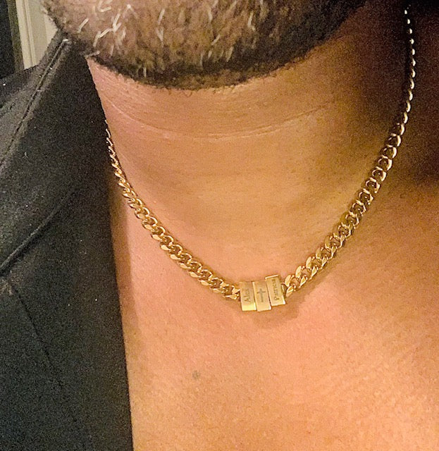 Cuban Link Chain With Names