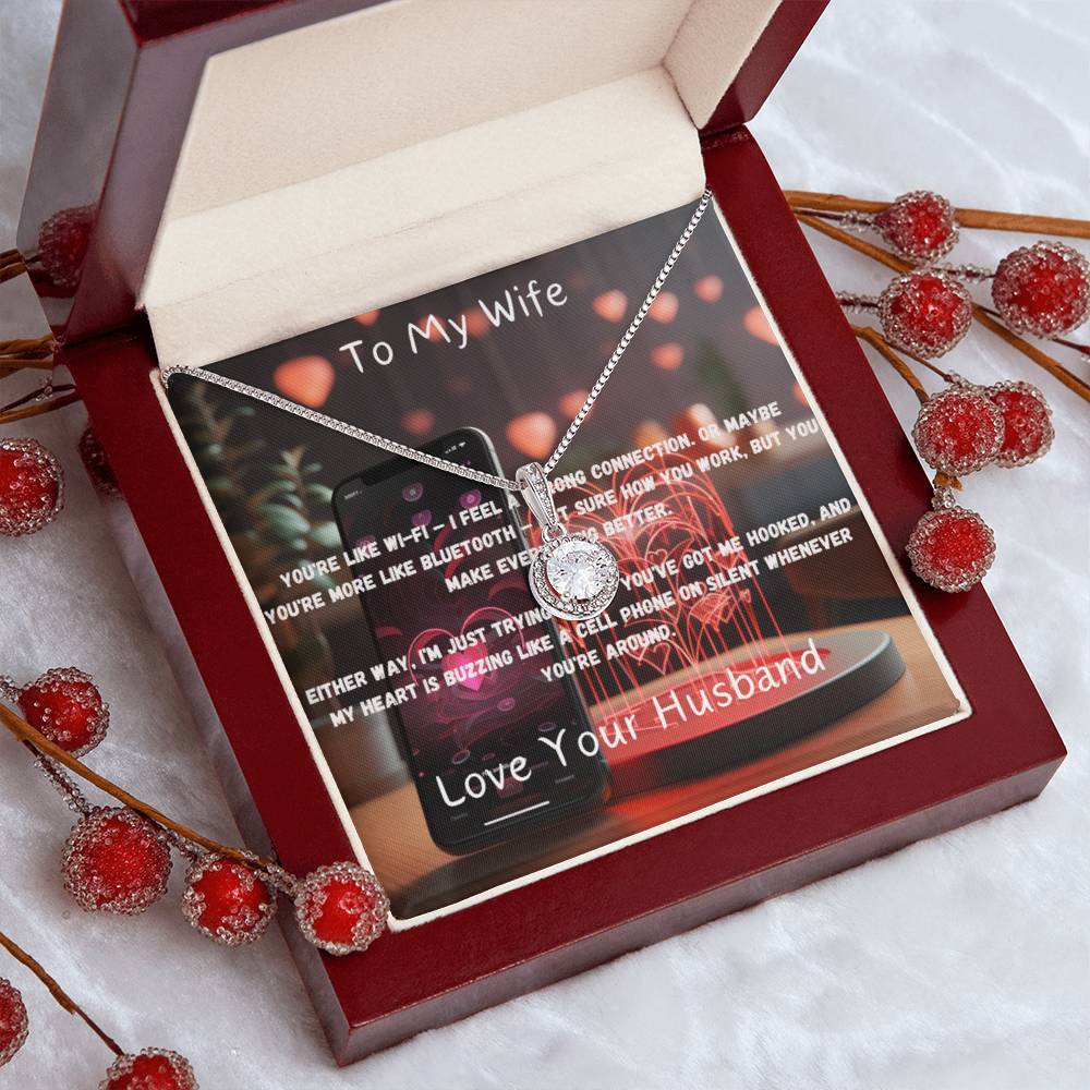 Eternal Hope Necklace With Heartfelt Funny Message Card