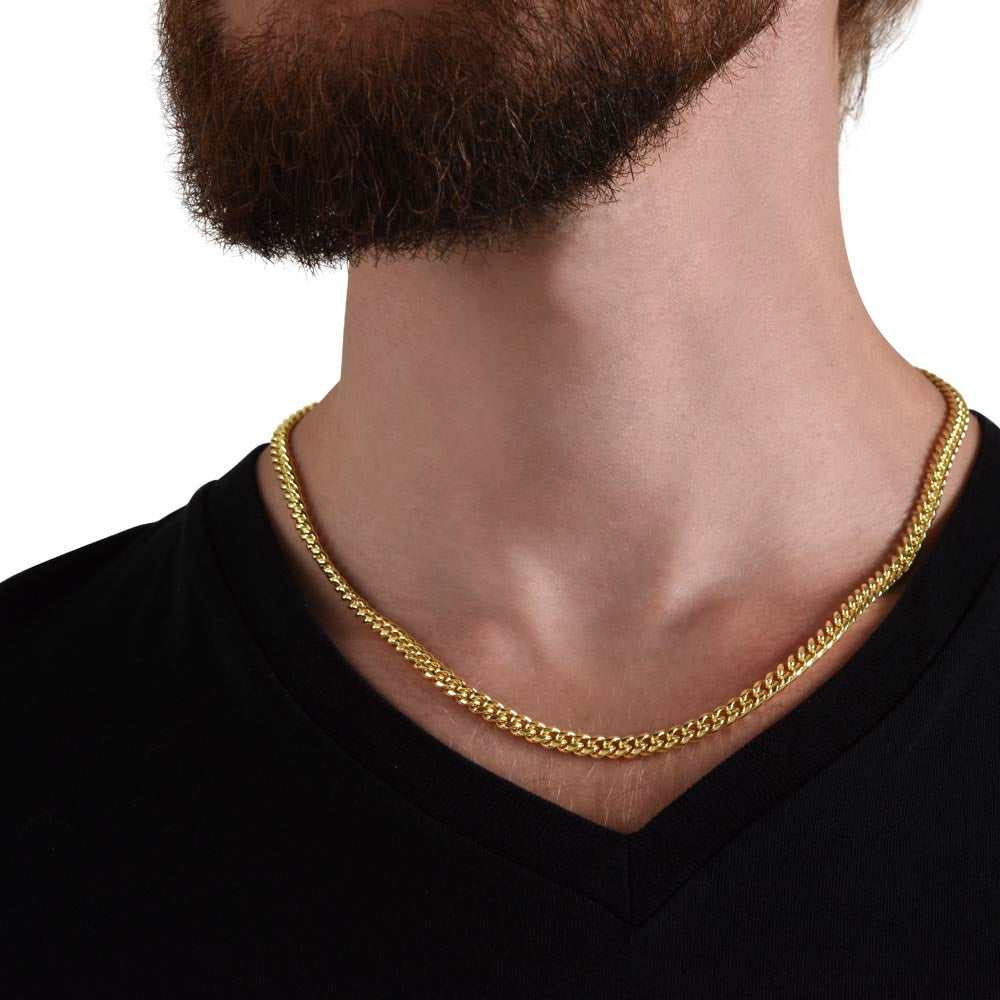 Collar cubano regalo de San Valentín para marido