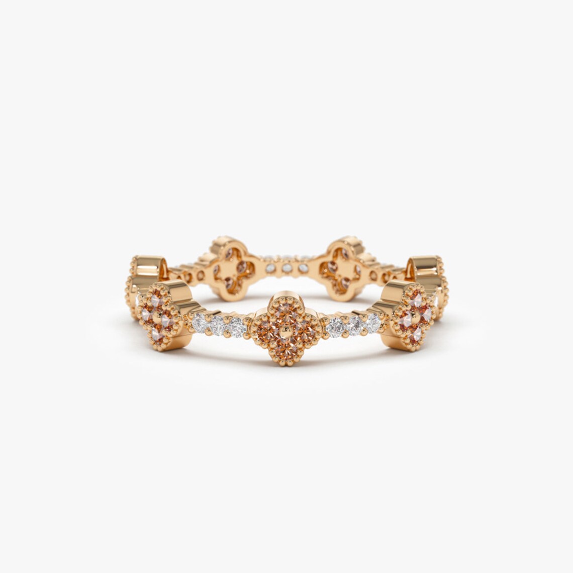 Clover Eternity Ring