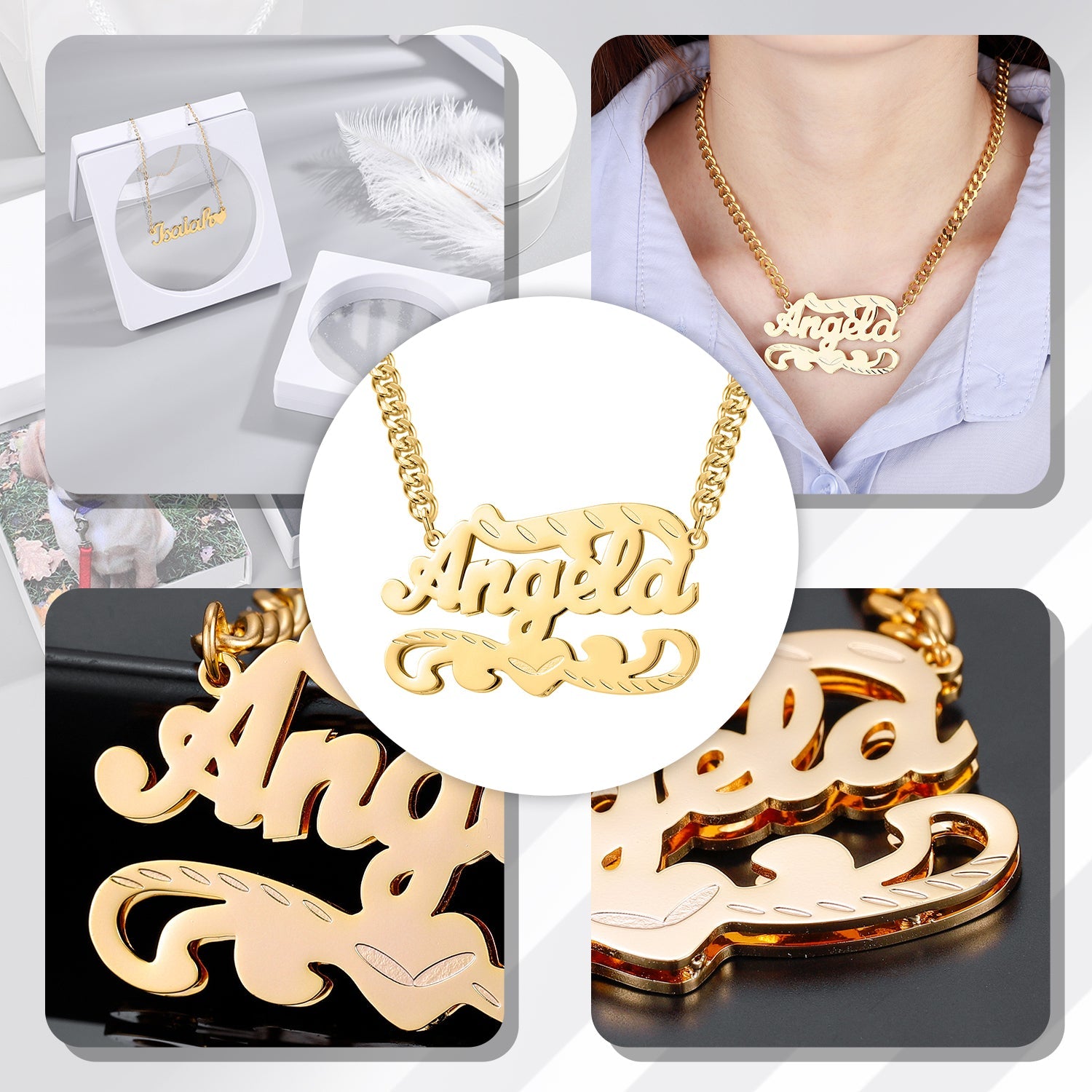 Name Necklace 3D  Layer 