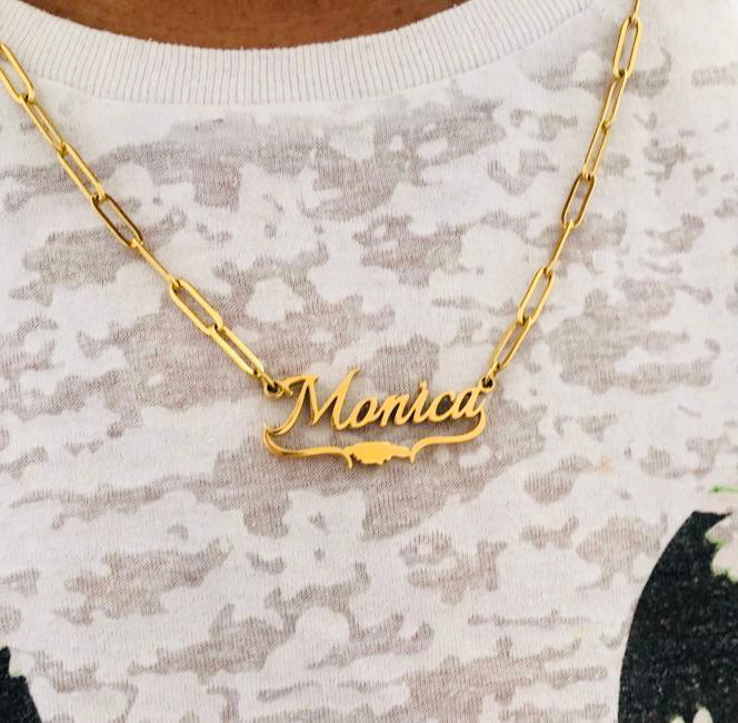 Exclusive Personalised Jamaica Map Necklace