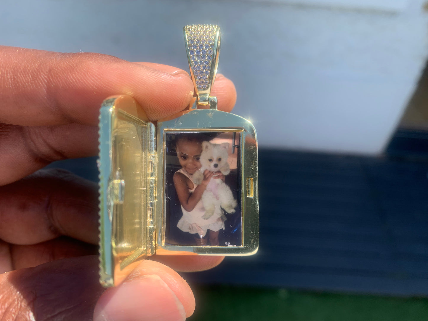 Exclusieve Nigeria Locket Photo Pendant