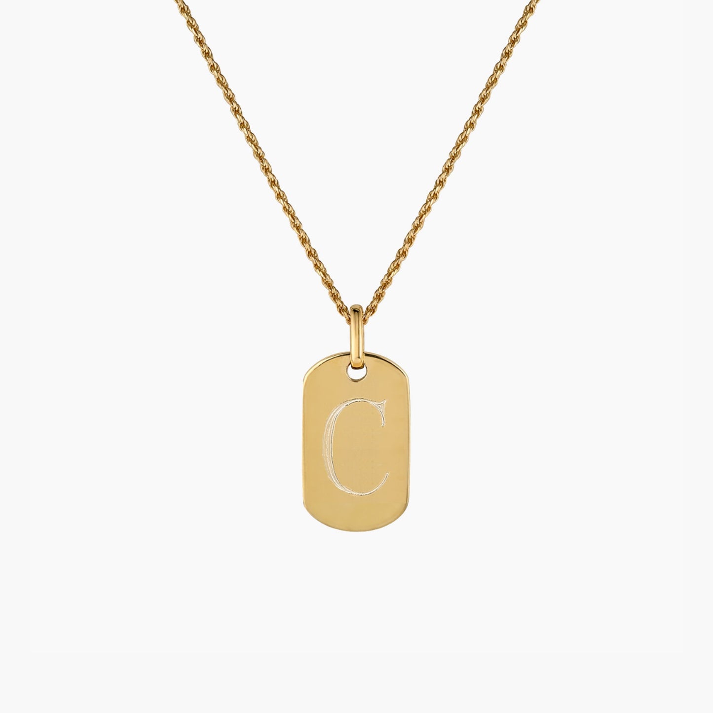 The Rounded Dog Tag