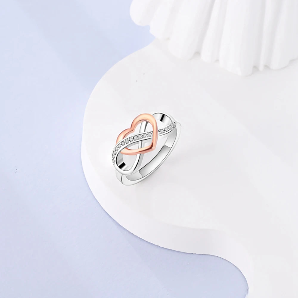 Infinity Love Sterling Ring