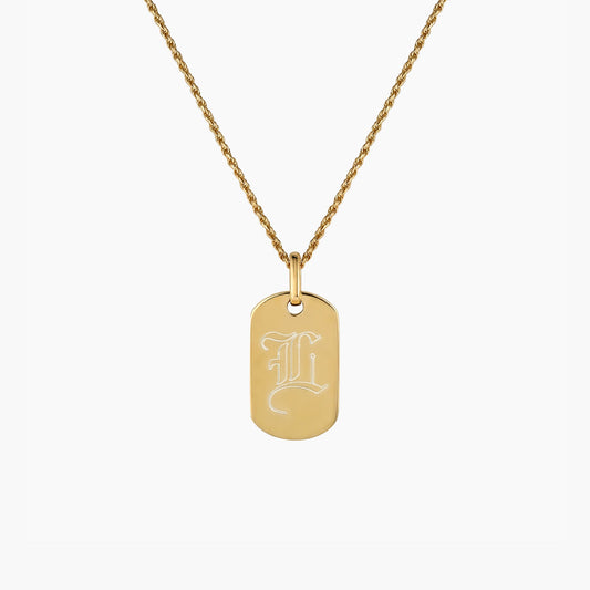 The Rounded Dog Tag