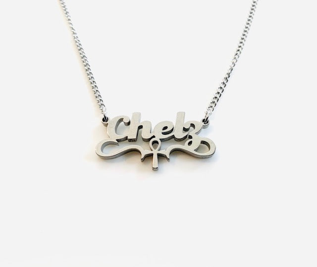 Nombre personalizado exclusivo Ankh Collar