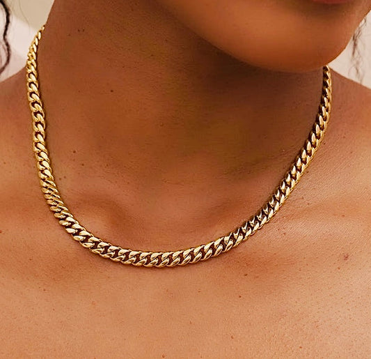 Miami Cuban Chain 5MM Gold