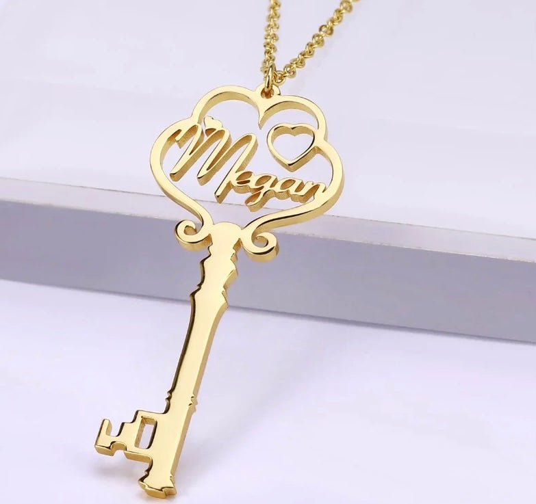 Nombre Collar Key