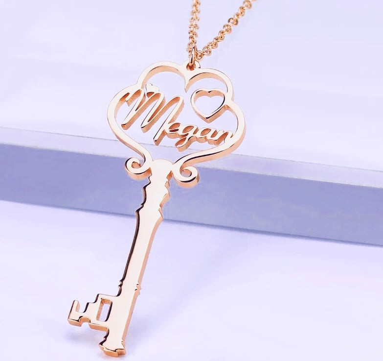 Nombre Collar Key