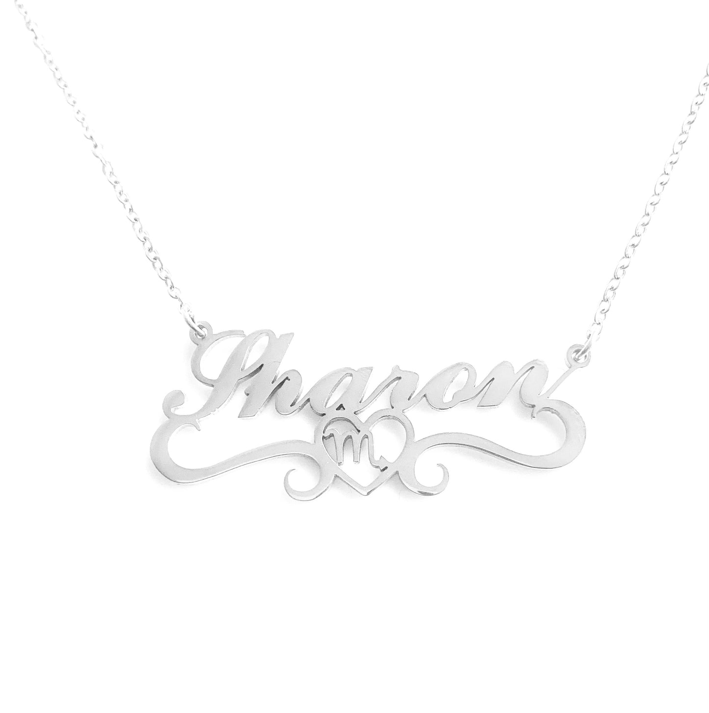 ESCORPIO EXCLUSIVO ♏ Collar con nombre de corazón.