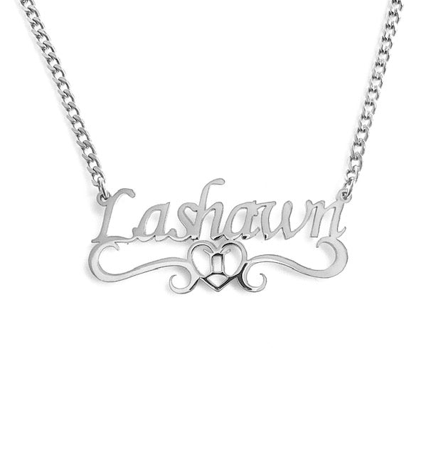 Exclusieve Gemini♊Hartnaam ketting.