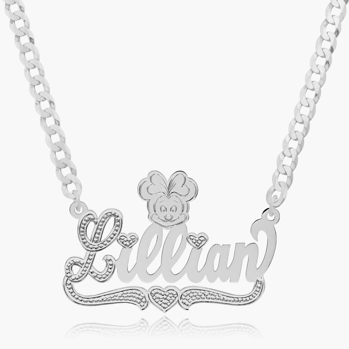 Kid's Cartoon Name Necklace