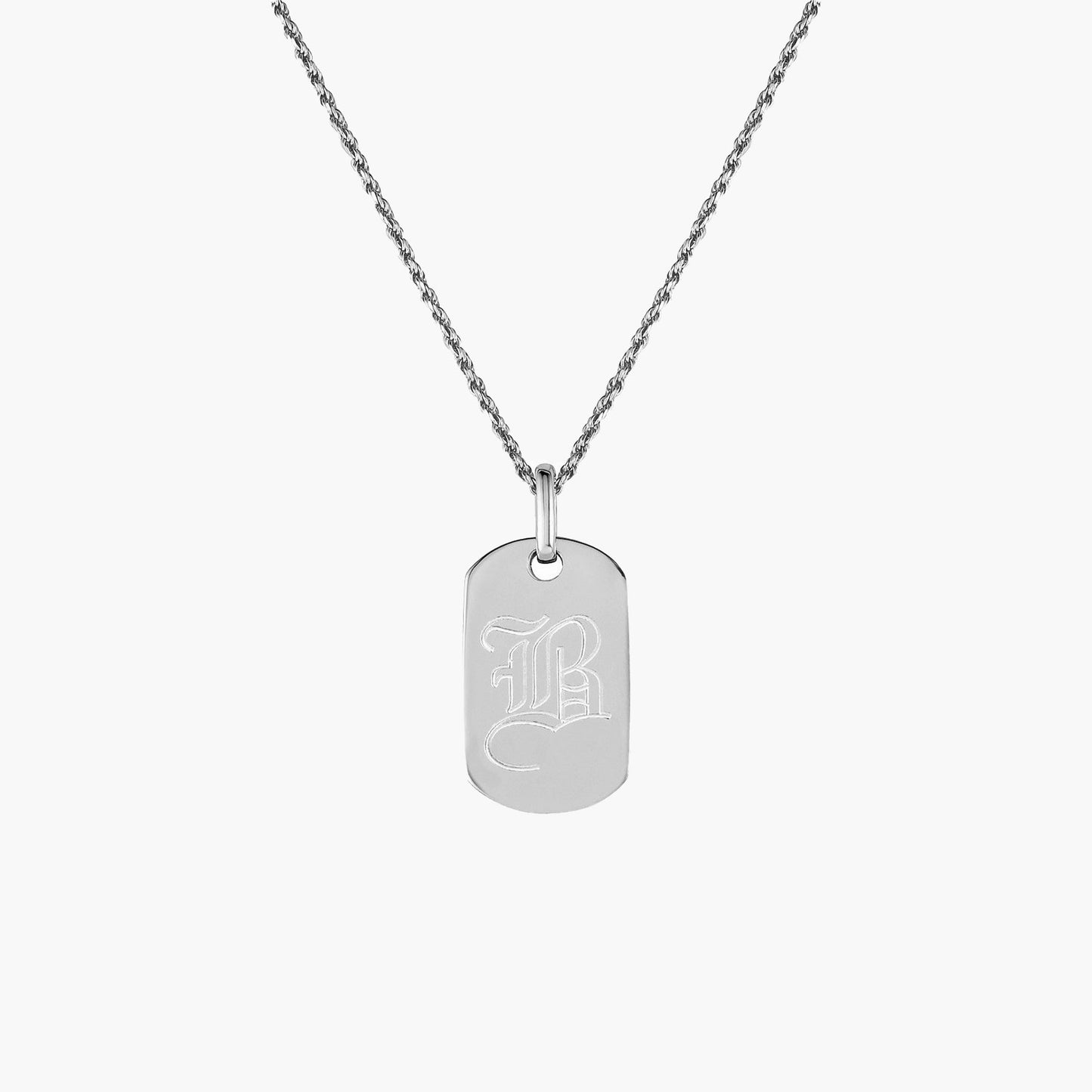 The Rounded Dog Tag