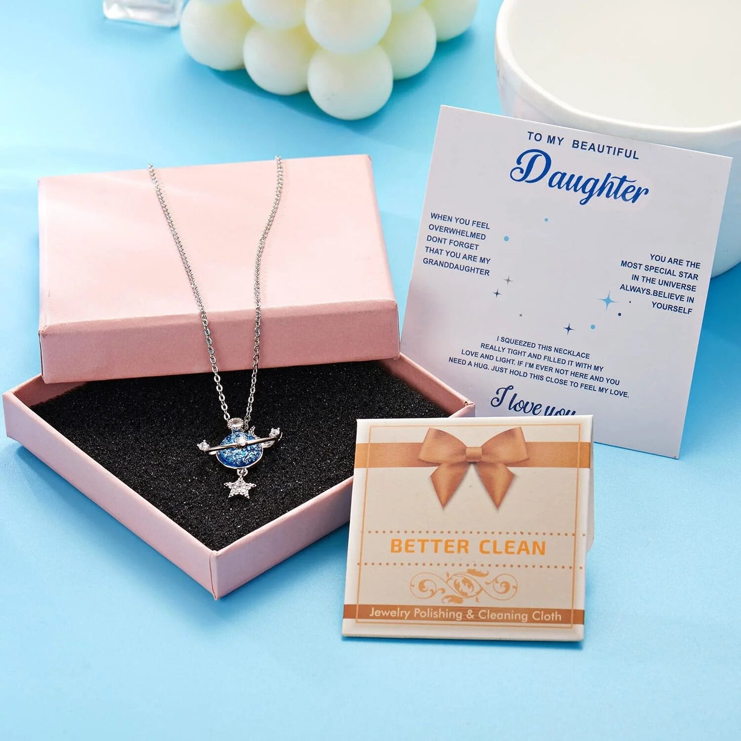 Daughter's Delight - Silver Pendant Necklace