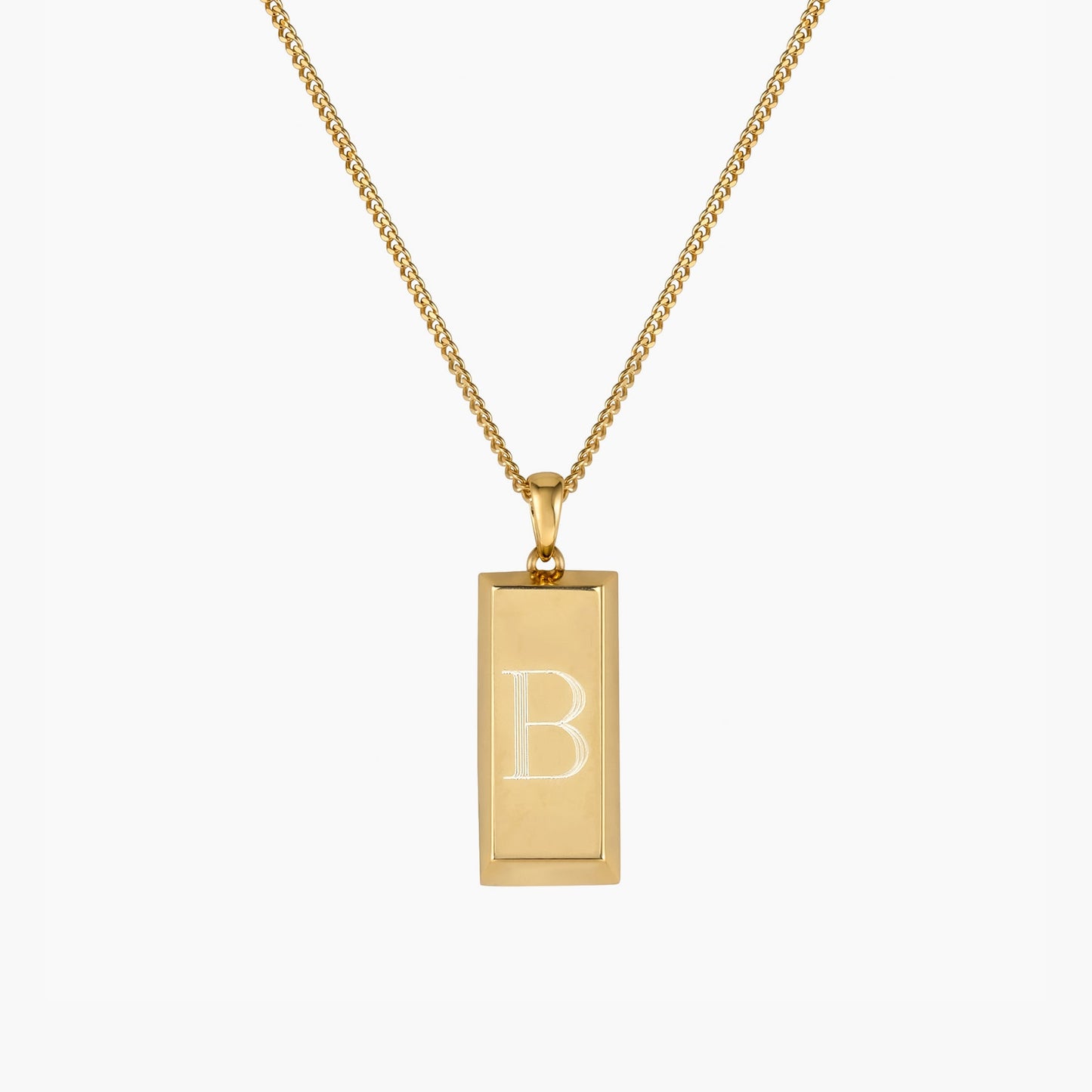 Le pendentif lingot d'or