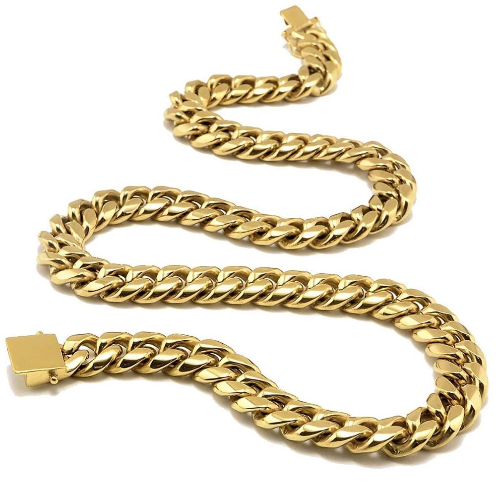 Cuban link chain & Bracelet 