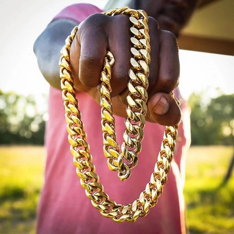 Cuban link chain for men