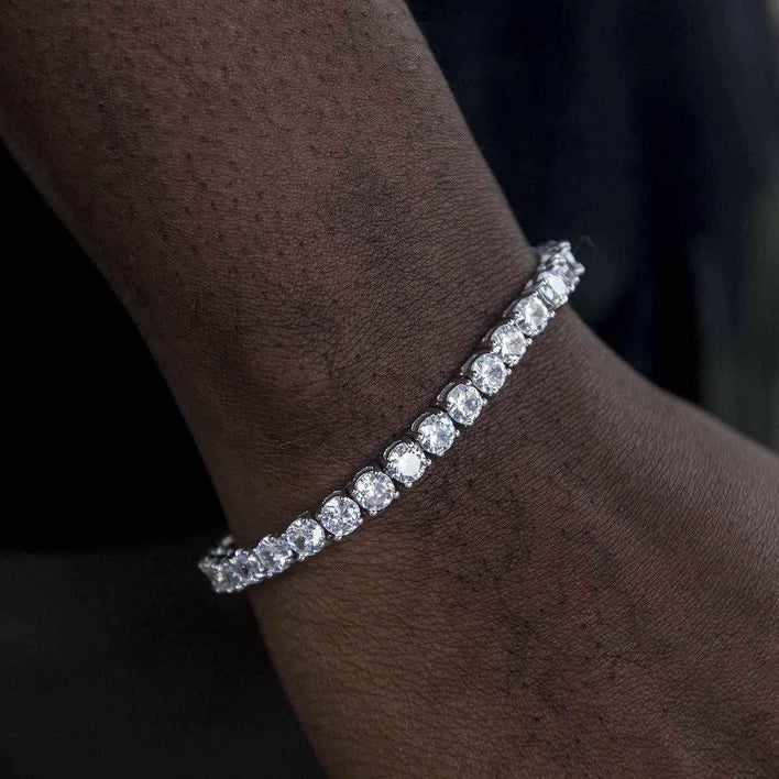 Tennis Bracelet White Gold 5mm