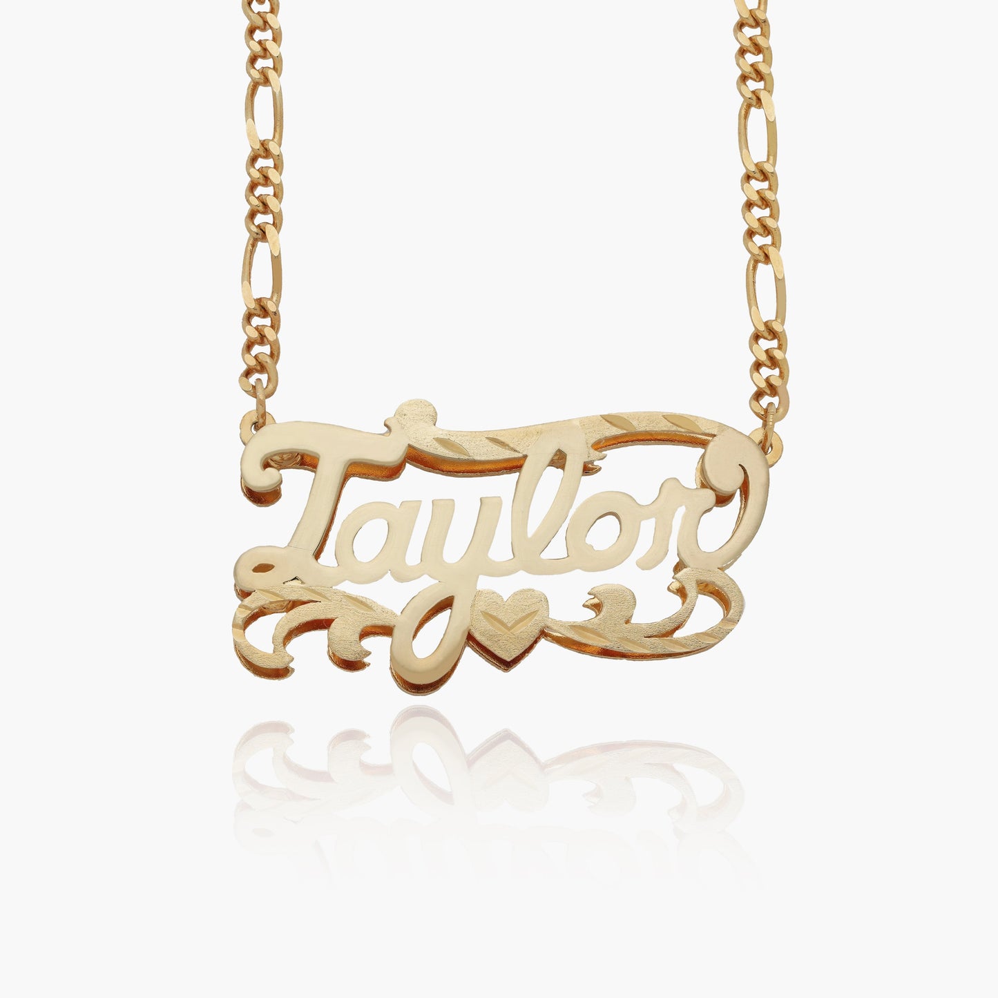 Kid's Double Plated Name Necklace